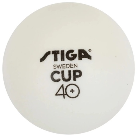 М'ячик для настільного теніса Stiga Cup ABS 12 шт (1110-2510-12) (931161)