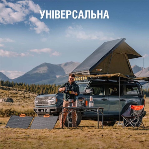 Портативна сонячна панель Jackery SOLARSAGA 80W (SolarSaga-80)