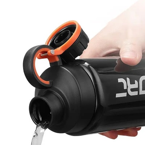 Пляшка для води Casno 800 мл KXN-1235 Чорна (KXN-1235_Black)