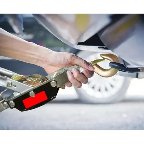 Лебідка Forte HP-4T, 2 крюка 4т, 2 передачи, 3 м трос (121870)