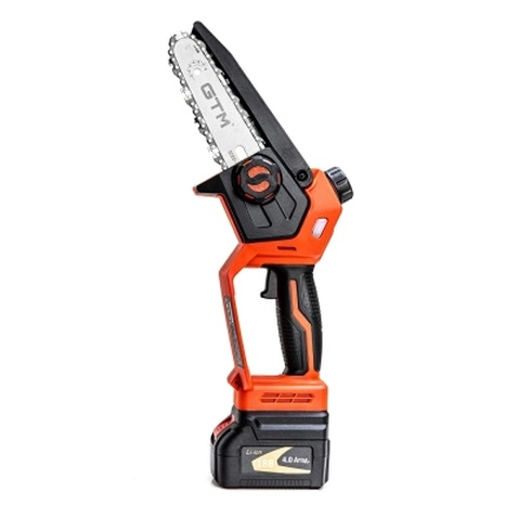 Ланцюгова пила GTM CS18/127BL, 18В, шина 5"/12,7см, 4Ah (CS18/127BL KIT)