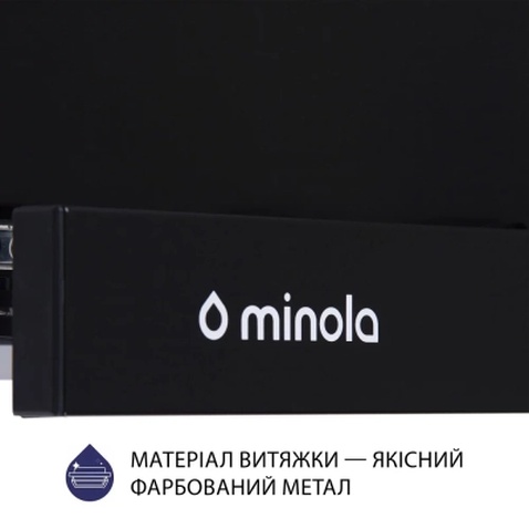 Витяжка кухонна Minola HTL 6614 BL 1000 LED (HTL6614BL1000LED)