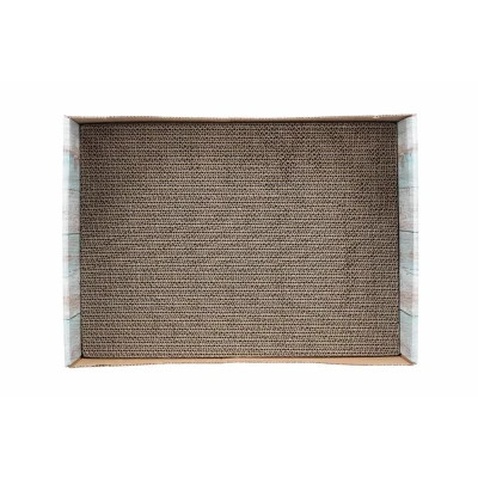 Дряпка (кігтеточка) для котів Trixie картонна з м'ятою 45×12×33 см (4011905480138)