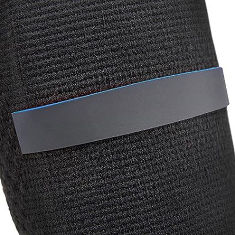 Фіксатор ліктя Adidas Performance Elbow Support ADSU-13333BL Чорний/Синій L (885652019439)