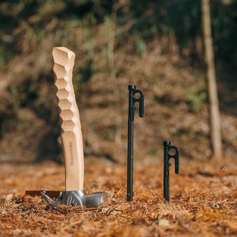 Комплект кілочків Naturehike CNH22ZP018 30 см чорний (6927595713280)