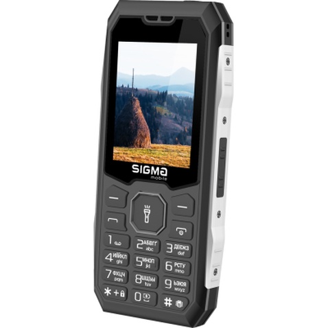 Мобільний телефон Sigma X-style 341 BRO Type-C Black (4827798368411)