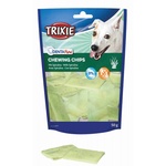 Ласощі для собак Trixie KauChips Light зі спіруліною 50 г (4011905026749)