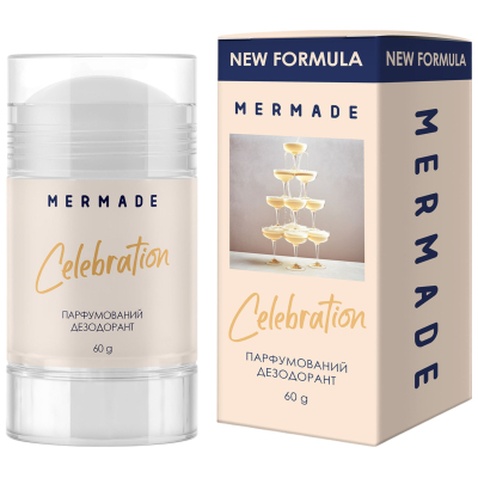 Дезодорант Mermade Celebration Парфумований 60 г (4823122901033)