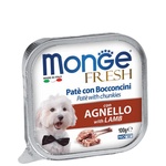 Консерви для собак Monge DOG FRESH ягня 100 г (8009470013055)