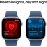 Смарт-годинник Apple Watch Series 10 GPS 42mm Silver Aluminium Case with Denim Sport Band - M/L (MWWC3QH/A)