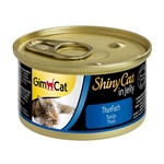 Консерви для котів GimCat Shiny Cat З тунцем в желе 70 г (4002064413280)