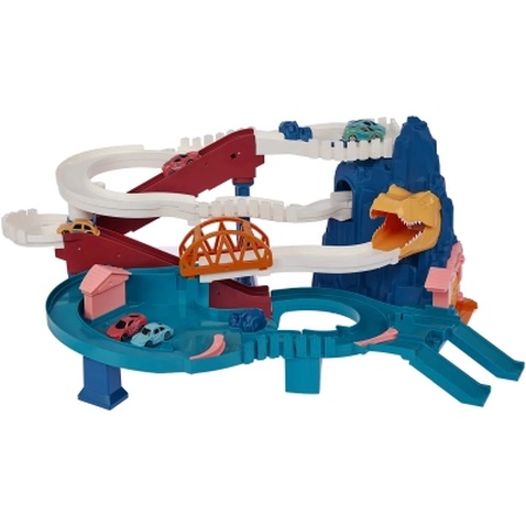 Ігровий набір ZIPP Toys Dino автотрек-серпантин електричний, 6 машинок (5501A)