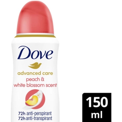 Антиперспірант Dove Персик та білі квіти 150 мл (8720181444524)