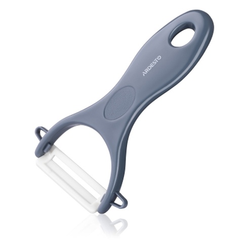 Овочечистка Ardesto Fresh, кераміка, пластик, сірий (AR8340G)
