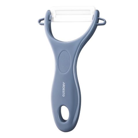 Овочечистка Ardesto Fresh, кераміка, пластик, сірий (AR8340G)