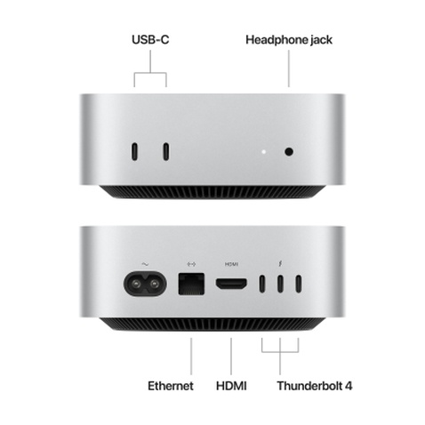 Комп'ютер Apple A3238 Mac mini / Apple M4(10C CPU/10C GPU), 16, 256 (MU9D3UA/A)