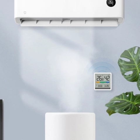 Метеостанція Xiaomi Miiiw Temperature Humidity Clock White S210 (MW22S06)
