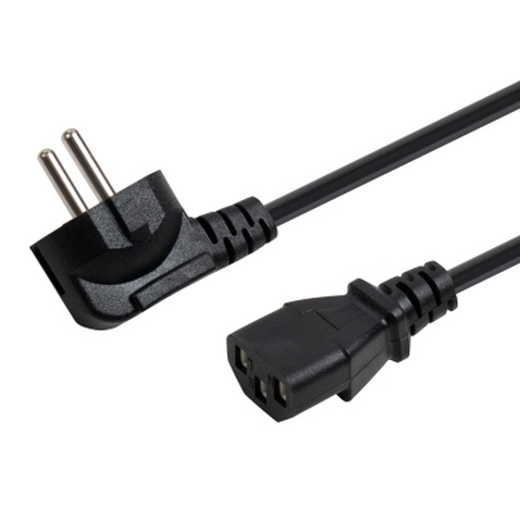 Кабель живлення C13 5.0m 1mm2 copper Vinga (VYPCC1351CU)