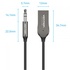 FM модулятор Vention AUX TRS 3.5мм USB Bluetooth 5.0 Coiled Cable 1.5M Gray Zinc (NAGHG)