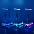 Самокат Micro Mini Deluxe Glow LED Морозний рожевий (MMD217)