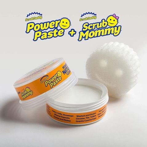 Крем для чищення кухні Scrub Daddy Power Paste Універсальна паста з губкою Scrub Mommy 250 г (5060481021852)