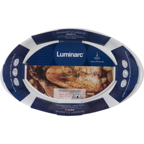 Форма для випікання Luminarc Smart Cuisine овальна 38 х 23 см (N3486)