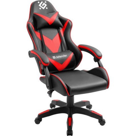 Крісло ігрове Defender xCom Black/Red (64337)
