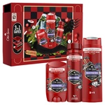 Набір косметики Old Spice 3-в-1 Night Panther Дезодорант-спрей 150 мл + Дезодорант-стік 50 мл + Гель для душу 400 мл (8700216131490)