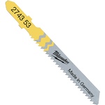 Полотно Milwaukee для лобзика T119B, 50мм/ крок зуба 2,0мм , 5шт, деревина (4932274353)