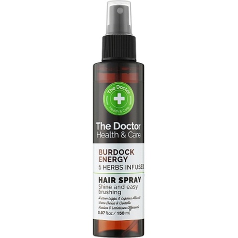 Спрей для волосся The Doctor Health & Care Burdock Energy Реп'яхова сила 150 мл (8588006042856)
