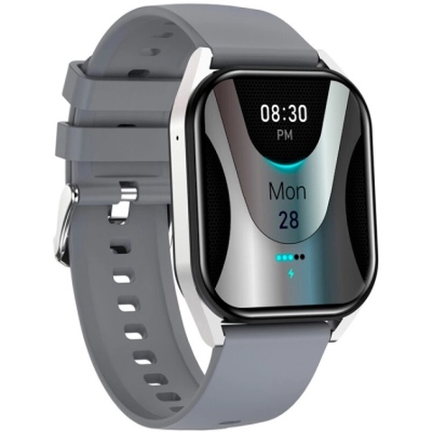 Смарт-годинник Canyon Chatter SW-58 BT-CALL Silver Grey (CNS-SW58SS)