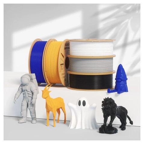 Пластик для 3D-принтера ELEGOO Rapid PLA Plus 1кг, 1.75мм, gray (50.203.0116)
