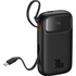 Батарея універсальна Baseus QPow2 20000mAh 30W, with 2*Type-C Cable, Black (P10055009113-00)