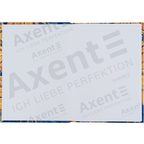 Книга записна Axent UA Ї А5 клітинка тверда обкладинка 96 аркушів (8455-3-A)