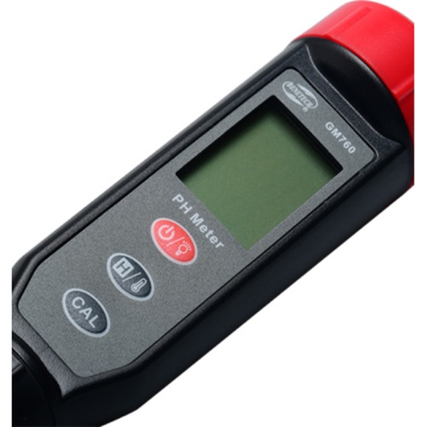 Тестер якості рідин Benetech кислотності та температури (pH-метр), 0-14 pH (+/-0,1%) GM760 (GM760)
