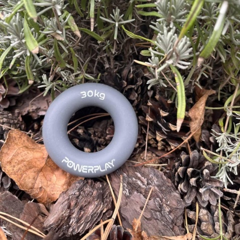 Еспандер PowerPlay PP-4324 Hand Grip Ring X-Hard 30 кг Сірий (PP_4324_30kg)