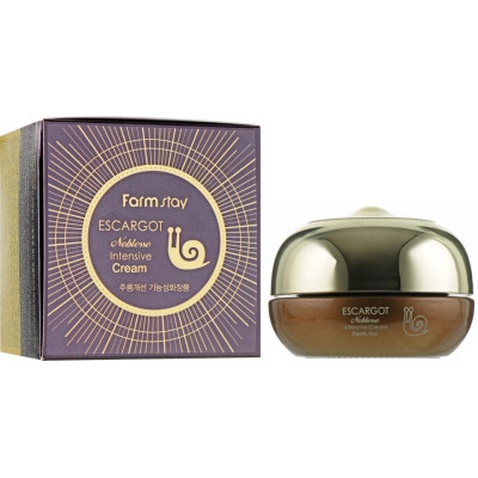 Крем для шкіри навколо очей FarmStay Escargot Noblesse Intensive Eye Cream З екстрактом королівського равлика 50 мл (8809317289281)