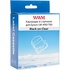 Стрічка для принтера етикеток WWM для Epson LW-400/700 6mm х 8m Black-on-Clear (WWM-ST6K)