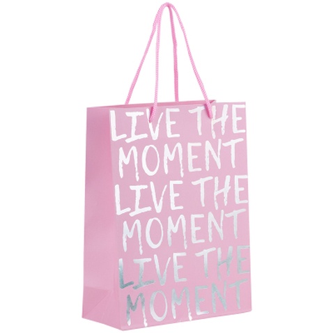 Подарунковий пакет Axent паперовий Live the moment 18х24 см (8501-29-A)