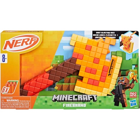Іграшкова зброя Hasbro Бластер-сокира NERF Minecraft Firebrand (F8953)