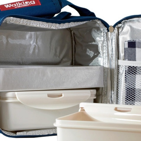 Набір для пікніка Bergner Walking business 23х22х13.5 см 5 предметів (BG-3652-BL)