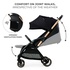 Коляска Kinderkraft Apino Raven Black (KSAPIN00BLK0000) (5902533924127)