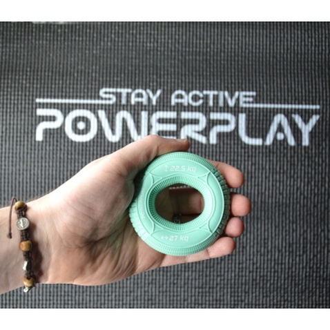 Еспандер PowerPlay PP-4330 Hand Grip Loops Large 22.5-27 кг М'ятний (PP_4330_Mint_(22.5-27kg))