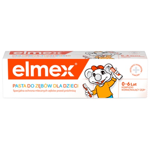 Дитяча зубна паста Elmex від 0 до 6 років 50 мл (4007965560101)