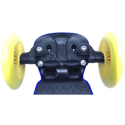 Самокат Bimbo Bike Monsters 12` з регулюванням висоти Синьо-жовтий (75803-IS)