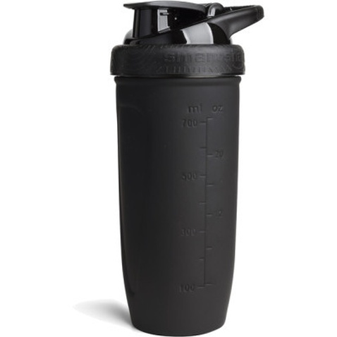 Шейкер спортивний SmartShake Reforce Stainless Steel 30oz/900ml Black (11150103)