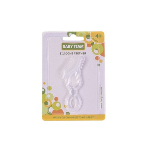 Прорізувач Baby Team Масажер силіконовий (4824428040136)