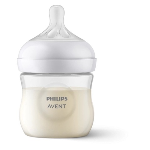 Набір для годування новонароджених Philips AVENT Natural Природний Потік пляшечка 125 мл + пустушка Ultra Air 0-6 міс (SCD837/10)