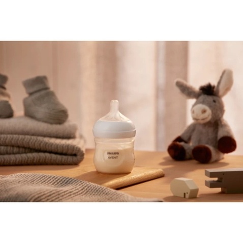 Набір для годування новонароджених Philips AVENT Natural Природний Потік пляшечка 125 мл + пустушка Ultra Air 0-6 міс (SCD837/10)
