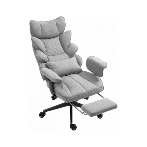 Офісне крісло GT Racer B-2511 Gray (B-2511 Fabric Gray)